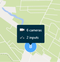 Descripción de un grupo que muestra los tipos de dispositivos y el número de dispositivos de cada tipo.