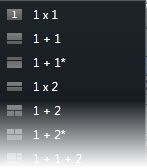 Vylayouter i XProtect Smart Client.
