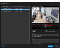 Redigera bokmärken i XProtect Smart Client.