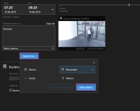 Ange vad som ska sökas efter i XProtect Smart Client.