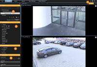 Hur inställningsläget ser ut i XProtect Smart Client.