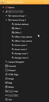 Vad kan vyer innehålla i XProtect Smart Client?
